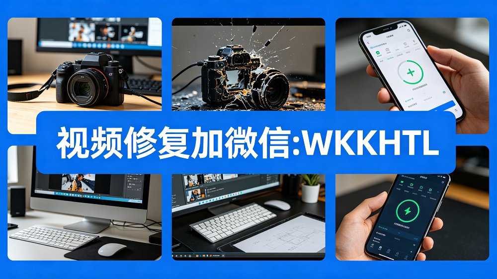 相机视频文件损坏示意图