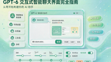GPT-6 智能交互界面体验记：对话不再只有文字，还能点按钮